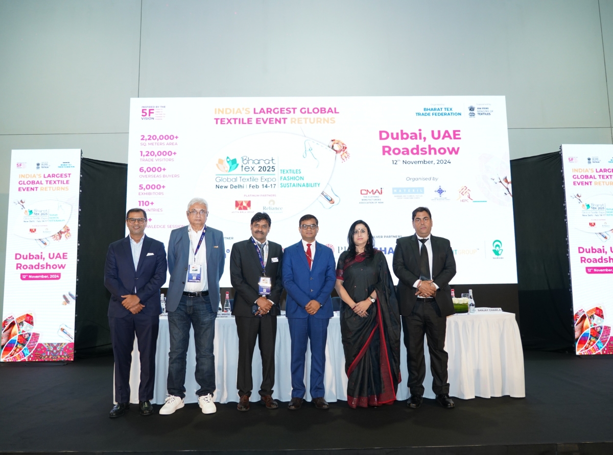 Bharat Tex 2025 promoted in Dubai to boost India’s global textile presence